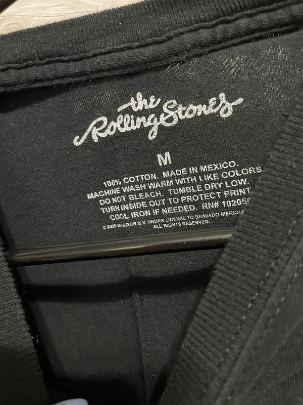 Urban Outfitters Black Rolling Stone Tee - Image 2