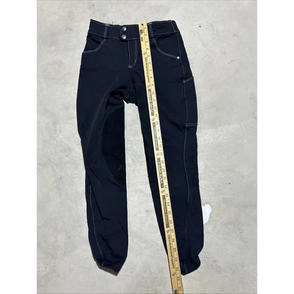 Kerrits Breech Riding Pants Women's Size XS Black Stretch Horseback Practice - Image 9