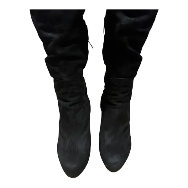 2000s Sam Edelman Kayla Over the Knee Suede Platform Boots 8.5 - Image 9