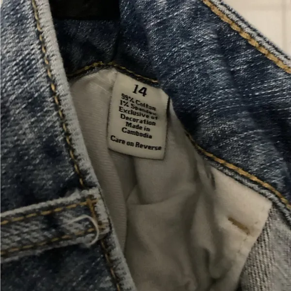 Simply Vera Vera Wang Blue Straight Leg Jeans - Image 3