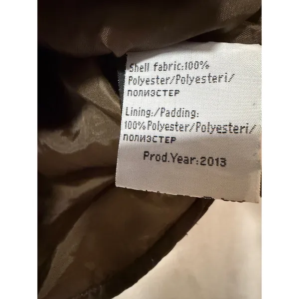 Horze Equestrian Quilted Vest Womens 10/12 Brown Diamond Padded Horse Riding Zip - Image 4