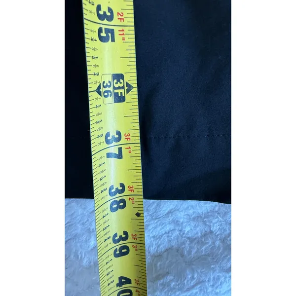 Athleta Womens Black High Rise Cargo Pants Zipper Pockets Size 6 - Image 5