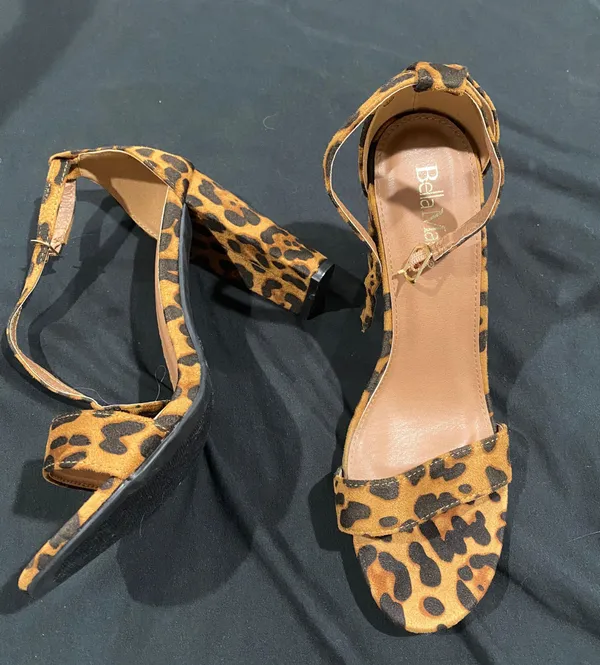 cheetah heels Multi Size 10 - Image 2