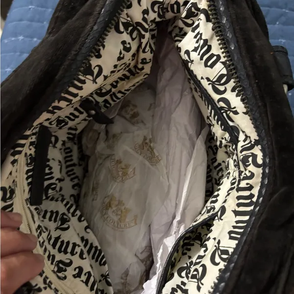 NWOT Y2K juicy couture black bag - Image 5