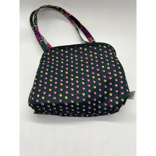 Vera Bradley Crossbody Bag Womens Small Multicolor Quilted Floral Zip Pockets - Image 7