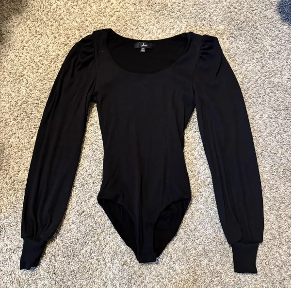 Lulus Black Bodysuit - Image 2