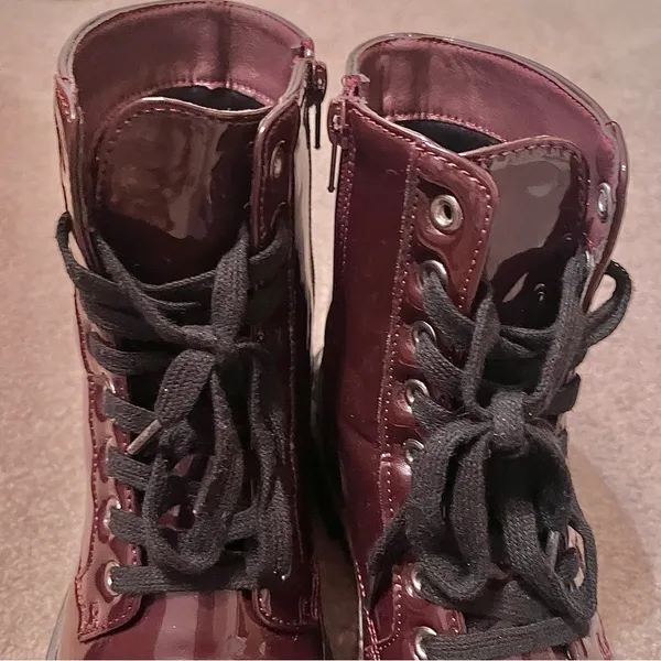 TRUE CRAFT Women’s Faux Leather Combat Boots - Image 12