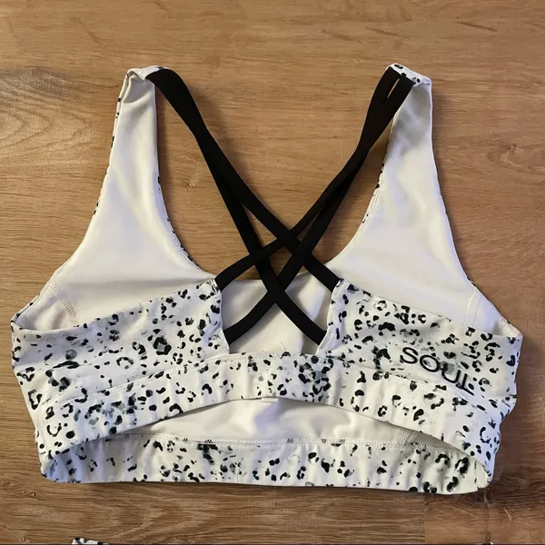 Soul by SoulCycle snow leopard set bra - Image 2
