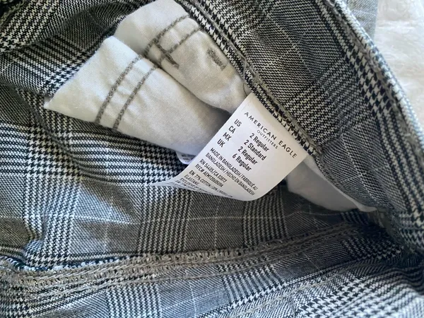 American Eagle Plaid Pants  - Image 2
