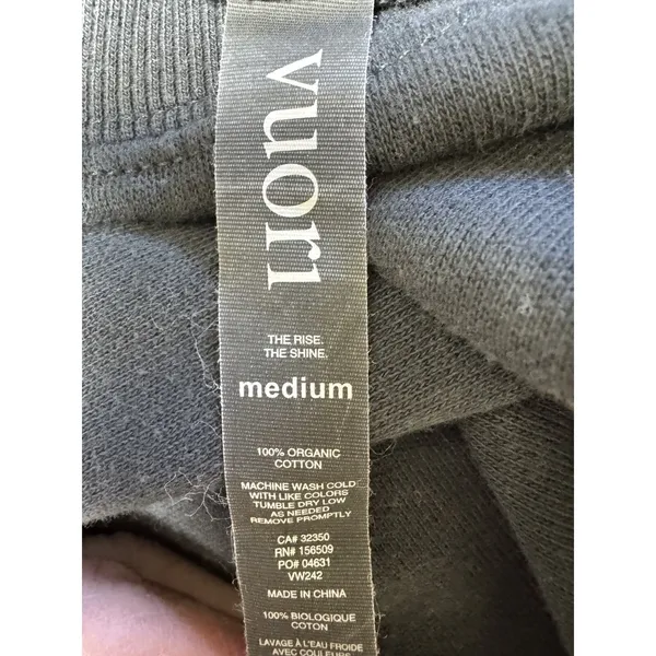 Vuori Sunnyside Crew Charcoal Women's Size‎ Medium - Image 8