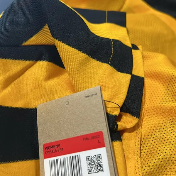 NWT Nike Women's Stripe 4 Jersey Mesh Large - Image 6