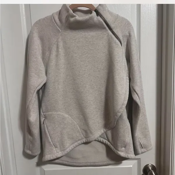 Athleta Cream Cowl Neck Sweater - Image 2