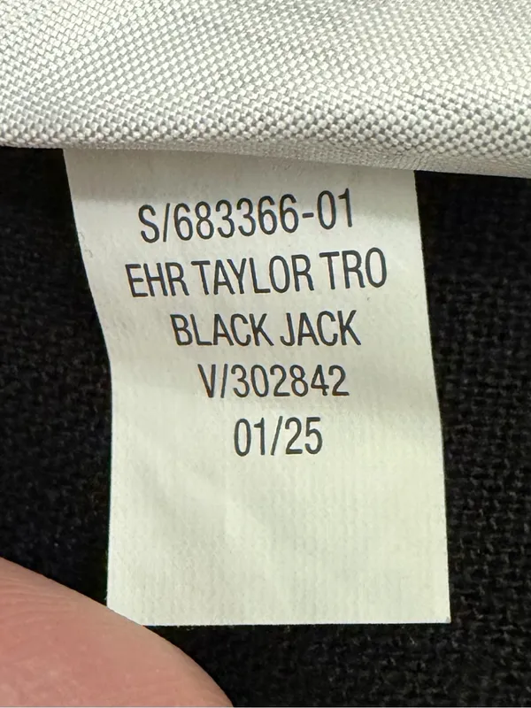 Old Navy Linen Blend Black Taylor Wide Leg Trouser Pants, Sz Large - Image 11