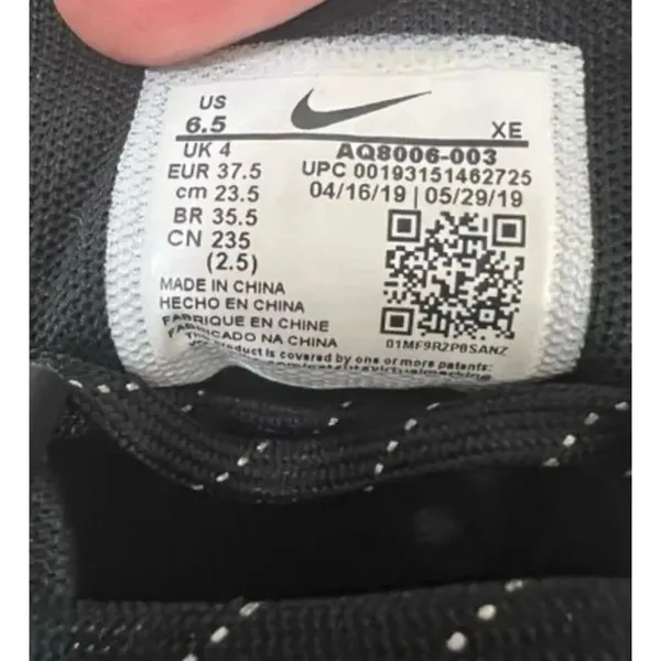 Nike Air Zoom Pegasus 36 Shield Women Black Sneakers Size 6.5 Running Jogging - Image 8