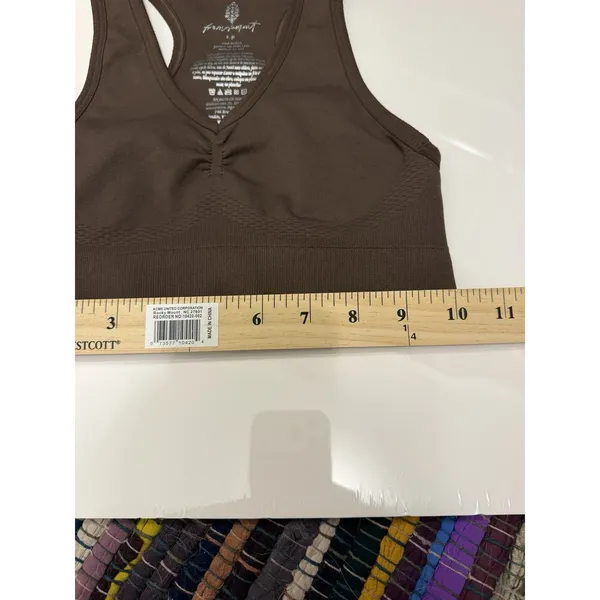 Free People Intimately Brown Sports Bra - Image 2