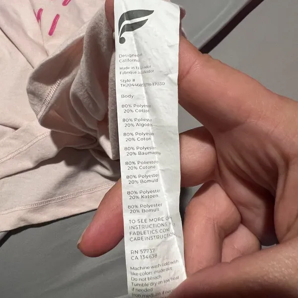 Fabletics small‎ tank top - Image 5