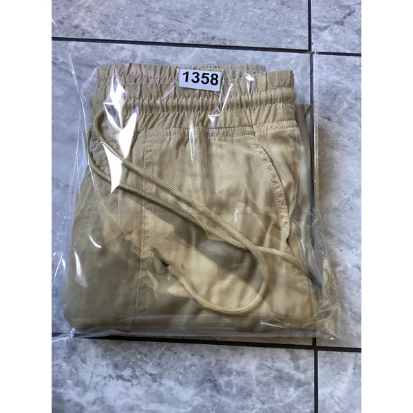 True Religion Women Khaki Jogger Pants Elastic Waist Drawstring Tan Size S - Image 9