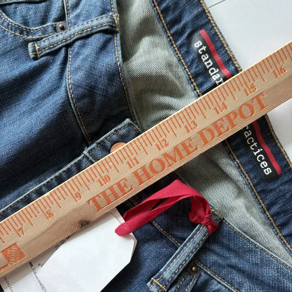 Standards And Practices Clarice Mid‎ rise Bootcut Plus Size 20 NWT Blue - Image 7