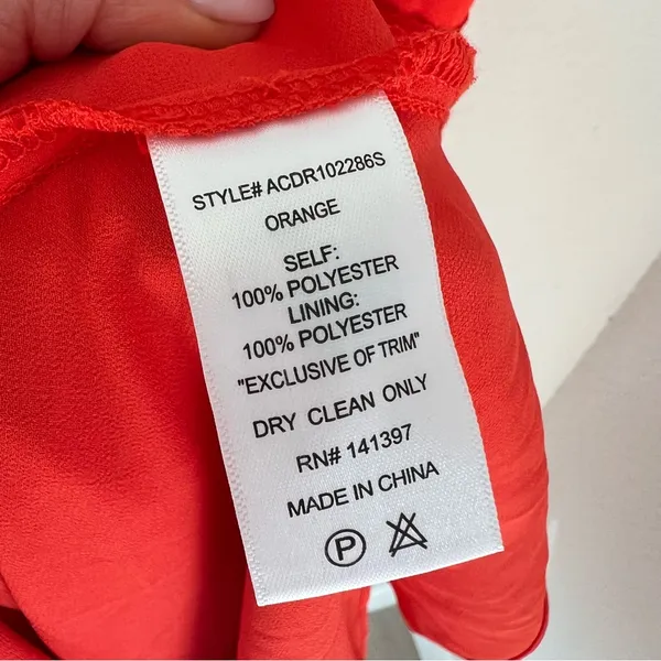 ASTR The Label Florianne Maxi Dress in Orange NWOT - Image 8