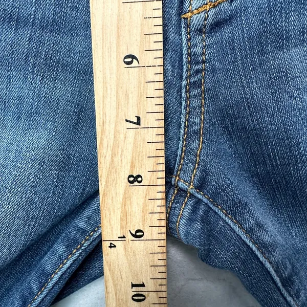 Pilcro and the Letterpress Anthropologie Womens Stet Bootcut Jeans Size 27 Mid Rise Y2K Indie Sleaze - Image 9