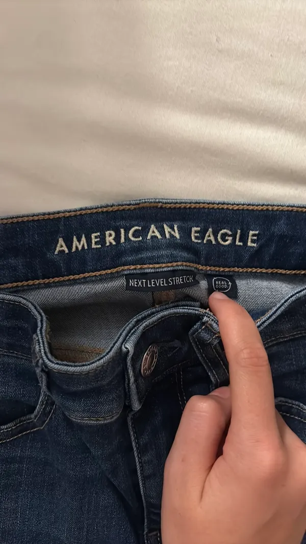 American Eagle Jeans Skinny Stretch Super 2 dark wash - Image 2