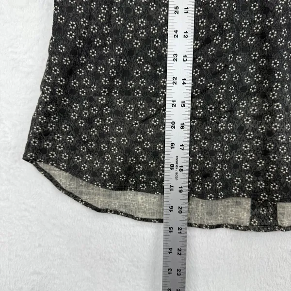 LoveShackFancy XS Floral Mock Neck Blouse‎ Long Sleeve Top Boho Chic NWOT - Image 3