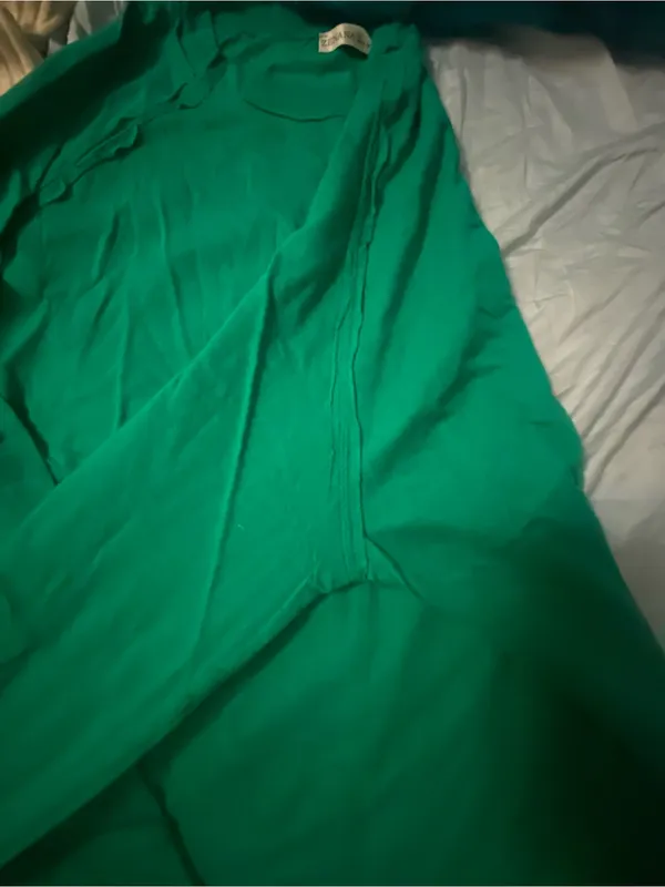 Zenana Outfitters womans Long-Sleeve Crew in Teal Green - Image 8