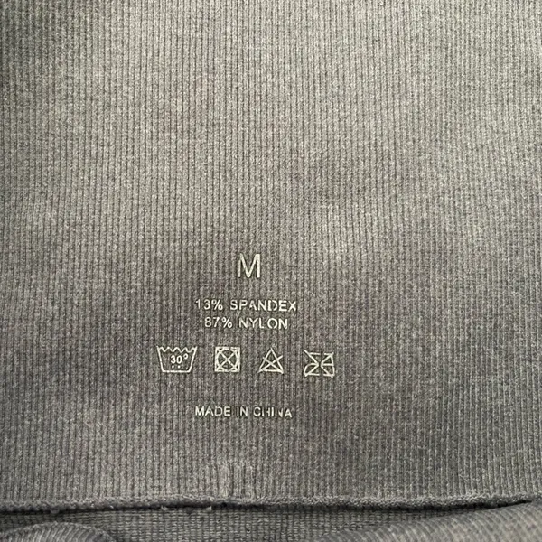 Women’s NVGTN Seamless Leggings Gray Size M - Image 2