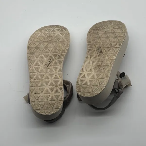 Teva Midform Universal Sandals Tan Brown Platform Strappy Womens Size 9 - Image 7