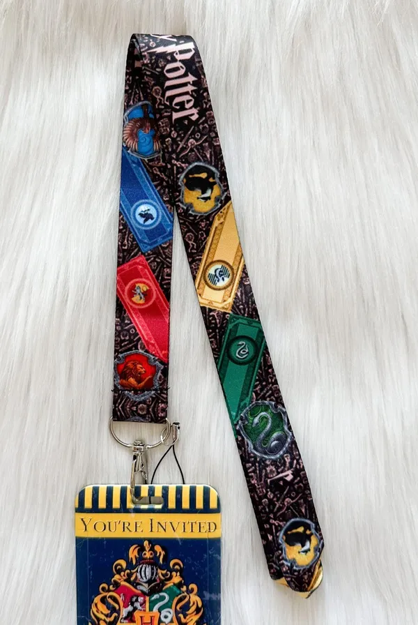 Harry Potter Hogwarts lanyard with Id/ card holder - Image 3