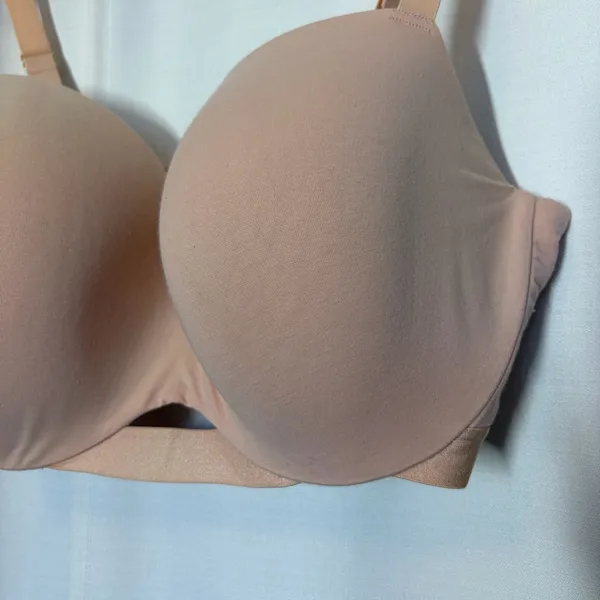 Third Love Bra Size 40E Underwire Pima Cotton T-Shirt Bra Neutral Beige Lined - Image 3