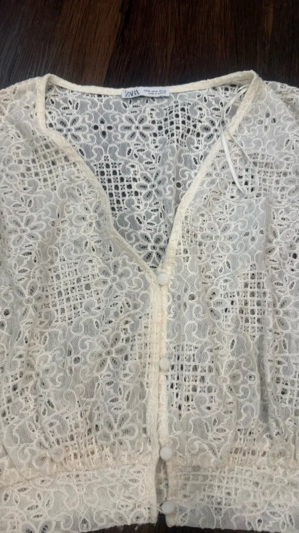 Zara ivory sz small - Image 2