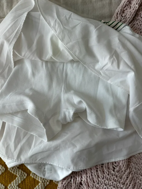 Aerie White Active Dress With Shorts - Image 6