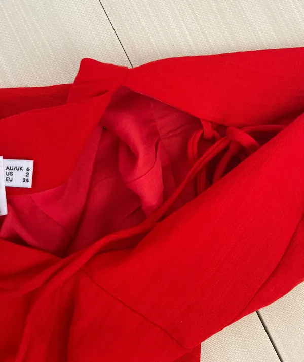 Princess Polly Si Señorita Red Mini Dress - Image 6