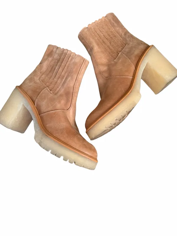 FREE PEOPLE James Chelsea Boot Brown 37.5 US 7 - Image 6