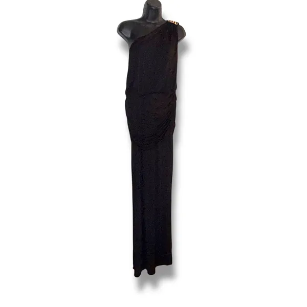 Venus off shoulder chain detail jumpsuit - Image 8