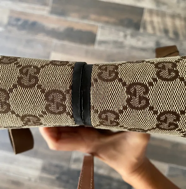 Gucci Slides GG Logo Sandals Wedge - Image 8