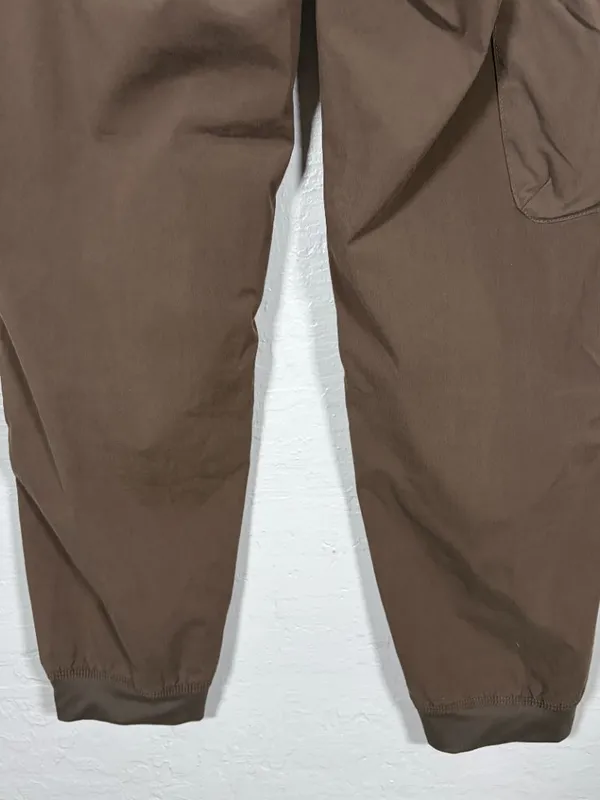 Prana Women M Mocha Brown Kanab Mid Rise Jogger Pant Stretch Hiking Granola - Image 5