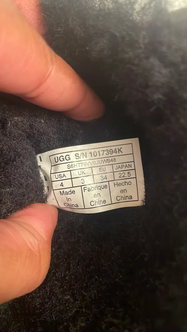 Black Bow UGG Bailey Boots - Image 6