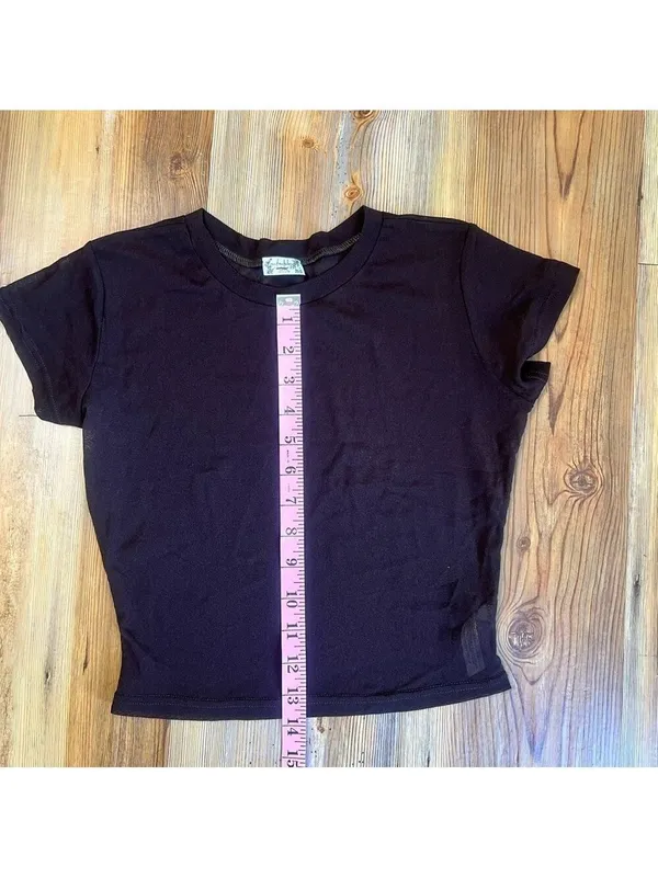 Free People Sheer Cap Sleeve Cappuccino Women's Top Size M SKU#C24101 - Image 10