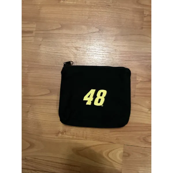 Race Ready Lady Nascar Canvas Zippered Bag #48 Black - Image 5