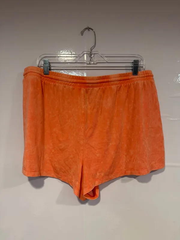 torrid Orange Terry Drawstring‎ Athletic Shorts - Image 3