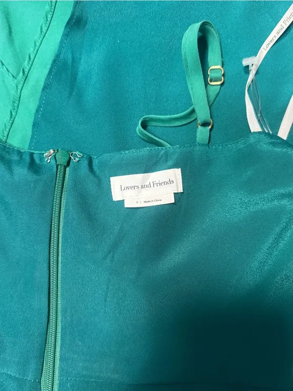 Lovers + Friends Teal Jumpsuit for Kids - Image 6