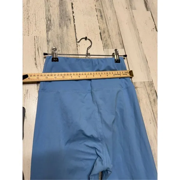 Blue work out leggings Blue - Image 9