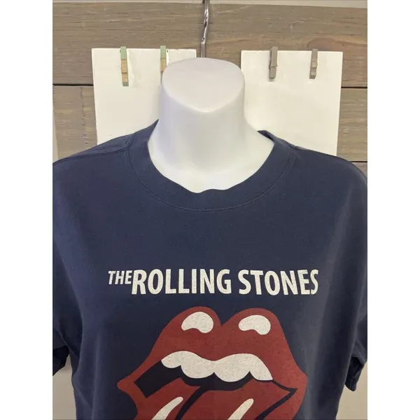 Gap Teen Rolling Stones Cropped Short Sleeves Oversized Band T-shirt 18-20 - Image 2