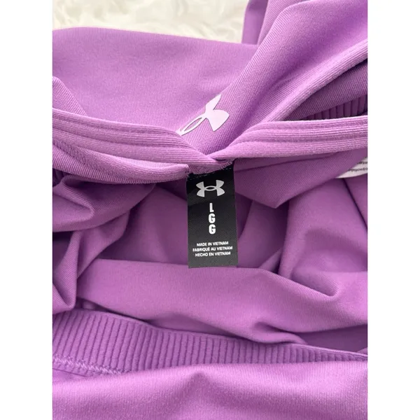 Under Armour Motion Strappy Tank Top Purple Size Large - Image 8