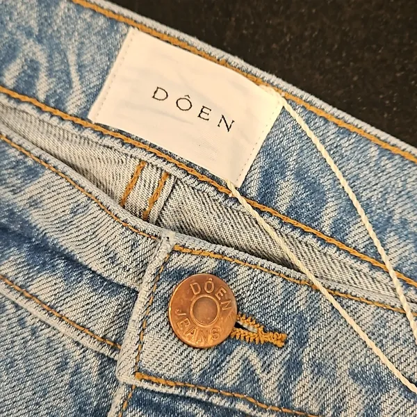 💕DOEN💕 Shep Jean ~ Laval Wash Blue 33 NWT - Image 7