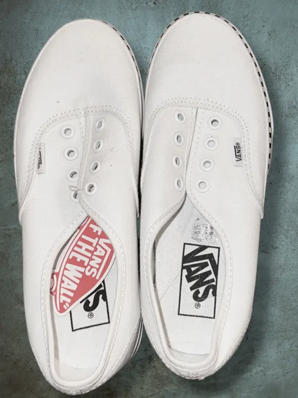 Vans authentic white shoes   - Image 3