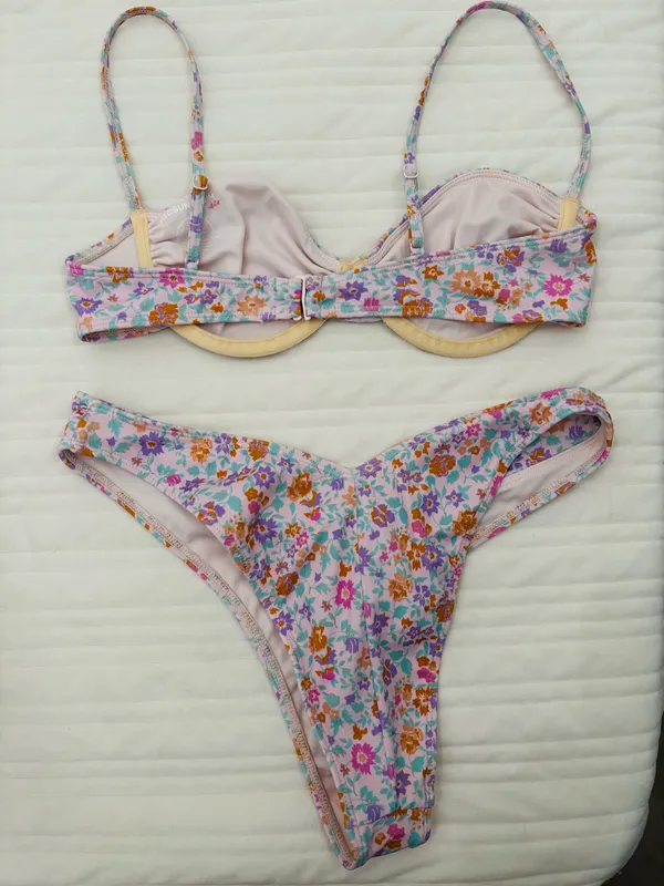 Pacsun Floral Bikini Set - Image 2