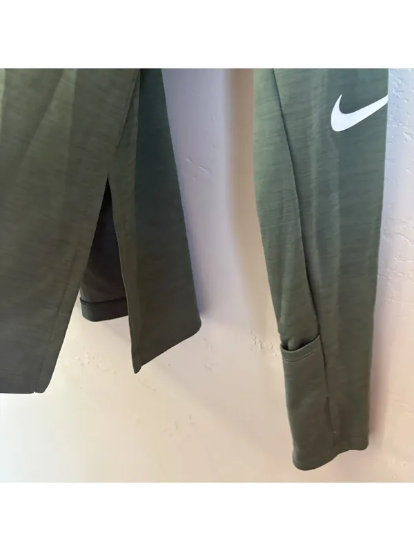 Nike Running Dri-FIT Green Multi Swoosh Sleeve 1/2-Zip Pullover Jacket Size XS - Image 5